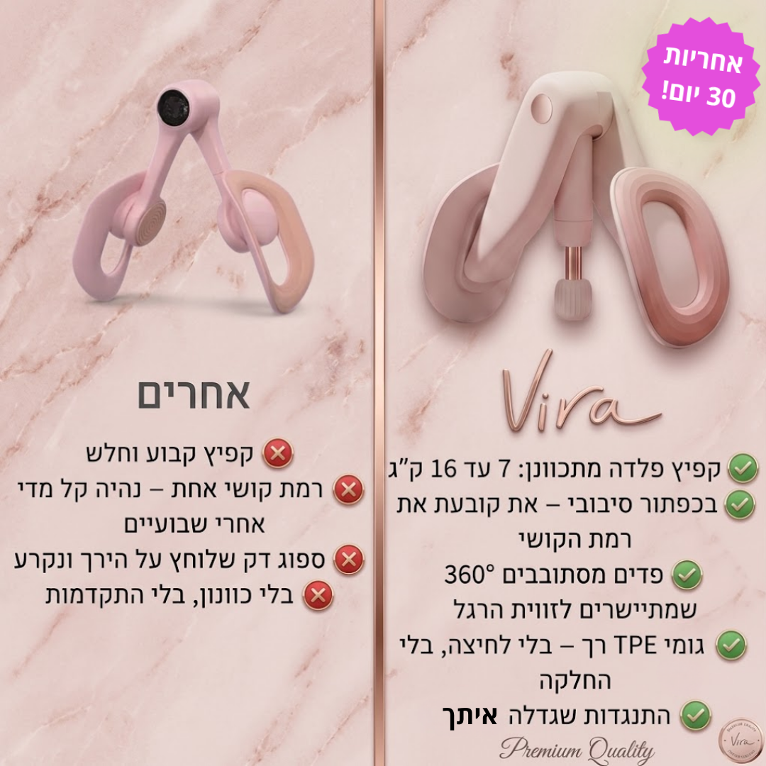 ™Vira Trainer  - חיזוק רצפת האגן בשליטה שלך